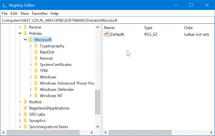 如何在 Windows 10 中禁用 Microsoft Edge 的 InPrivate 浏览模式-第4张图片-致知笔记 如何在 Windows 10 中禁用 Microsoft Edge 的 InPrivate 浏览模式-第4张图片-致知笔记