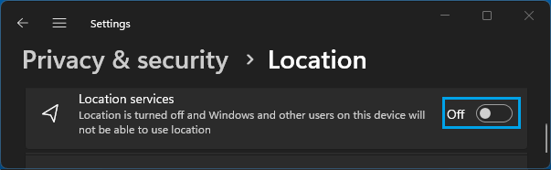 如何在 Windows 11/10 中关闭位置跟踪(保护隐私)-第2张图片-致知笔记 如何在 Windows 11/10 中关闭位置跟踪(保护隐私)-第2张图片-致知笔记