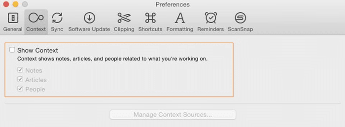 如何关闭 Evernote 的“Related to what you're working on”相关内容推荐-第5张图片-致知笔记 如何关闭 Evernote 的“Related to what you're working on”相关内容推荐-第5张图片-致知笔记