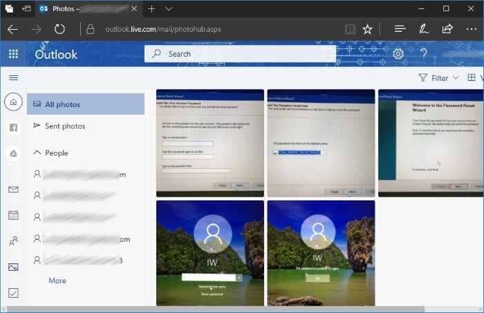 Outlook.com 如何批量下载所有邮件中收发的照片-第4张图片-致知笔记