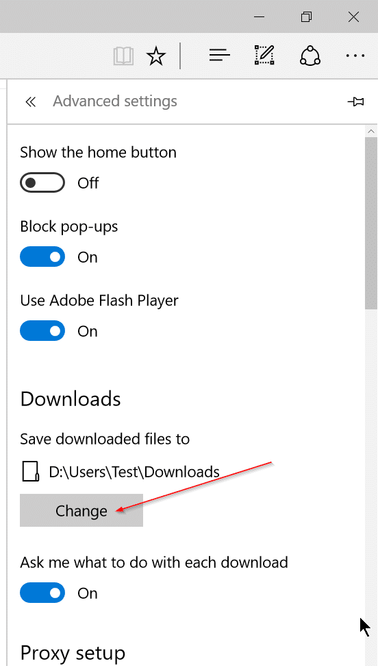 如何在 Microsoft Edge 浏览器中更改默认下载文件夹（简单方法）-第4张图片-致知笔记