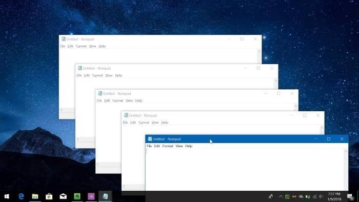 Windows 10 快速打开程序多个实例的简单方法-第1张图片-致知笔记 Windows 10 快速打开程序多个实例的简单方法-第1张图片-致知笔记