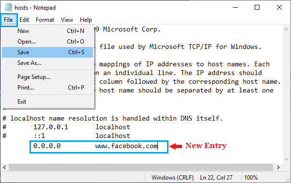 如何编辑 Windows 11/10 的 Hosts 文件-第3张图片-致知笔记 如何编辑 Windows 11/10 的 Hosts 文件-第3张图片-致知笔记