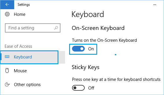 在 Windows 11/10 中启用屏幕键盘(含登录界面)-第3张图片-致知笔记 在 Windows 11/10 中启用屏幕键盘(含登录界面)-第3张图片-致知笔记