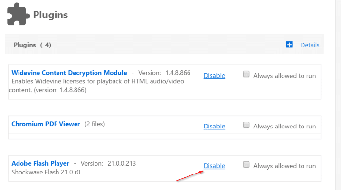如何在 Vivaldi 浏览器中启用或禁用 Adobe Flash Player-第2张图片-致知笔记
