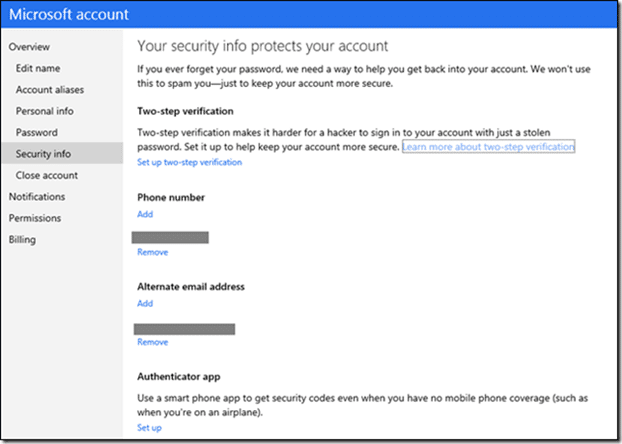 如何为 Outlook.com、Live、Hotmail 和 MSN 账户开启两步验证-第5张图片-致知笔记 如何为 Outlook.com、Live、Hotmail 和 MSN 账户开启两步验证-第5张图片-致知笔记