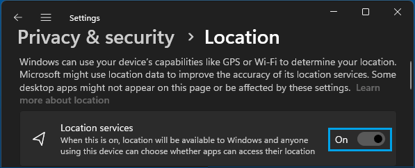 如何在 Windows 11/10 中启用并使用查找我的设备-第4张图片-致知笔记 如何在 Windows 11/10 中启用并使用查找我的设备-第4张图片-致知笔记