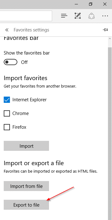 如何把 Edge 收藏夹(书签)导出到 Chrome 和 Firefox-第3张图片-致知笔记 如何把 Edge 收藏夹(书签)导出到 Chrome 和 Firefox-第3张图片-致知笔记