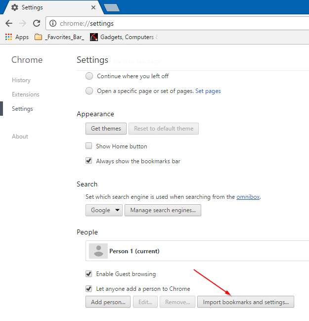 如何把 Edge 收藏夹(书签)导出到 Chrome 和 Firefox-第8张图片-致知笔记 如何把 Edge 收藏夹(书签)导出到 Chrome 和 Firefox-第8张图片-致知笔记