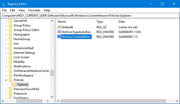 修复:Windows 10 桌面无法右键点击的问题(2 种方法)-第3张图片-致知笔记 修复:Windows 10 桌面无法右键点击的问题(2 种方法)-第3张图片-致知笔记