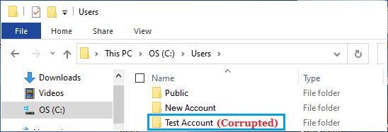 如何修复 Windows 11/10 中损坏的用户配置文件(2 种方法)-第8张图片-致知笔记 如何修复 Windows 11/10 中损坏的用户配置文件(2 种方法)-第8张图片-致知笔记