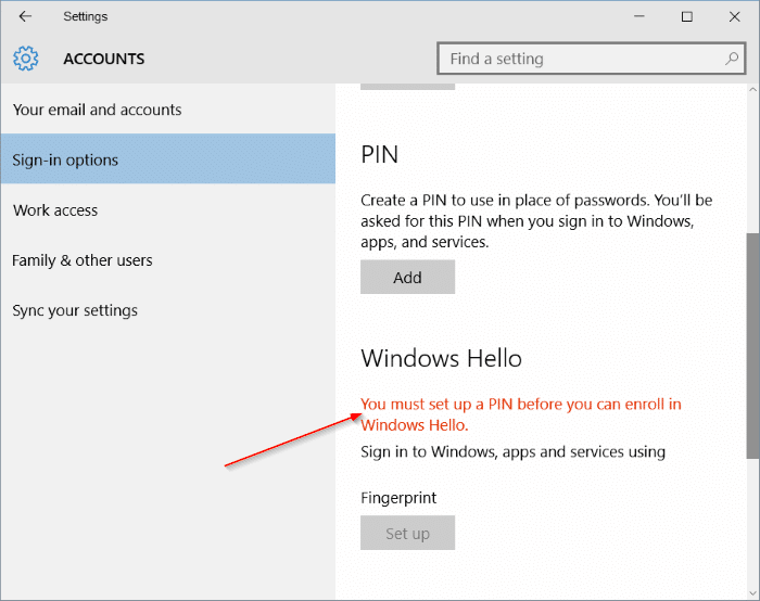 修复 Windows 10 指纹识别设置按钮变灰不可用的问题-第3张图片-致知笔记 修复 Windows 10 指纹识别设置按钮变灰不可用的问题-第3张图片-致知笔记
