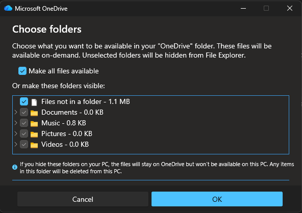 如何解决 Windows 10/11 中 OneDrive 占用 CPU 过高的问题-第7张图片-致知笔记 如何解决 Windows 10/11 中 OneDrive 占用 CPU 过高的问题-第7张图片-致知笔记