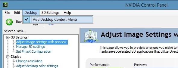 NVIDIA 控制面板不见了?恢复桌面右键菜单 NVIDIA Control Panel 入口的方法-第5张图片-致知笔记 NVIDIA 控制面板不见了?恢复桌面右键菜单 NVIDIA Control Panel 入口的方法-第5张图片-致知笔记