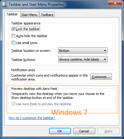 修复“使用 Aero Peek 预览桌面”选项变灰不可用的问题(Windows 10/8/7)-第1张图片-致知笔记 修复“使用 Aero Peek 预览桌面”选项变灰不可用的问题(Windows 10/8/7)-第1张图片-致知笔记