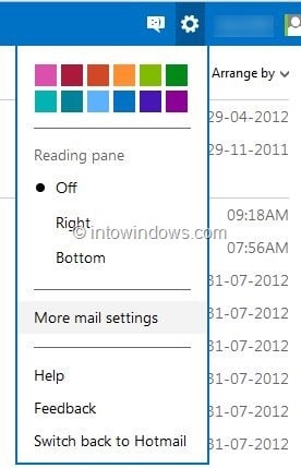 如何在 Outlook.com 中启用 Gmail 和 Yahoo! 邮件的键盘快捷键-第1张图片-致知笔记
