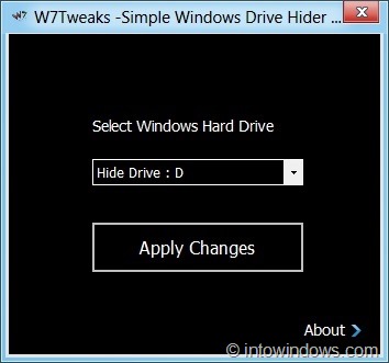 如何用 Simple Windows Drive Hider 隐藏 Windows 8 中的磁盘分区-第2张图片-致知笔记