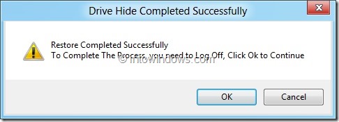 如何用 Simple Windows Drive Hider 隐藏 Windows 8 中的磁盘分区-第9张图片-致知笔记