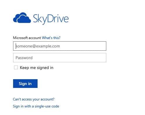 如何在 Windows 8.1 中不用 Microsoft 账户访问 SkyDrive-第4张图片-致知笔记 如何在 Windows 8.1 中不用 Microsoft 账户访问 SkyDrive-第4张图片-致知笔记