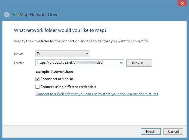 如何在 Windows 8.1 中不用 Microsoft 账户访问 SkyDrive-第14张图片-致知笔记 如何在 Windows 8.1 中不用 Microsoft 账户访问 SkyDrive-第14张图片-致知笔记