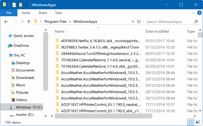 如何在 Windows 10 中访问 WindowsApps 文件夹(修改权限方法)-第12张图片-致知笔记 如何在 Windows 10 中访问 WindowsApps 文件夹(修改权限方法)-第12张图片-致知笔记