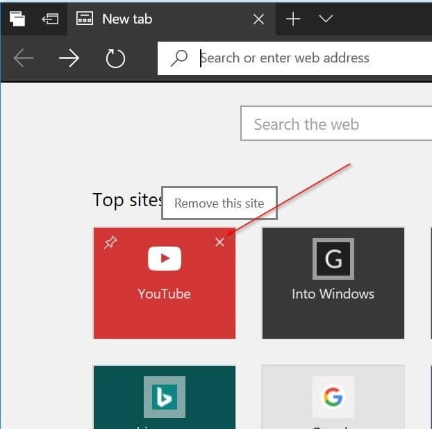 Microsoft Edge 如何把网站添加到常用网站(Top Sites)-第2张图片-致知笔记 Microsoft Edge 如何把网站添加到常用网站(Top Sites)-第2张图片-致知笔记