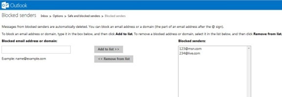 如何在 Outlook.com 中屏蔽垃圾邮件发件人地址-第6张图片-致知笔记 如何在 Outlook.com 中屏蔽垃圾邮件发件人地址-第6张图片-致知笔记