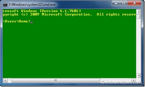 如何在 Windows 7 中更改命令提示符的文字与背景颜色-第4张图片-致知笔记