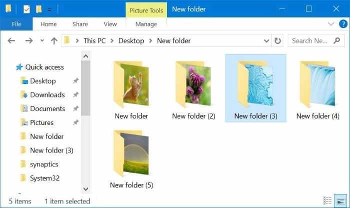 如何在 Windows 10 中更改文件夹图片-第1张图片-致知笔记