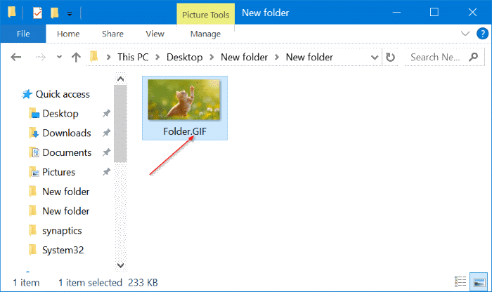 如何在 Windows 10 中更改文件夹图片-第4张图片-致知笔记