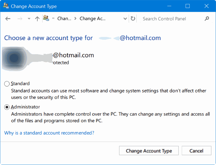 如何在 Windows 10 中把标准用户账户改为管理员账户(2 种方法)-第3张图片-致知笔记 如何在 Windows 10 中把标准用户账户改为管理员账户(2 种方法)-第3张图片-致知笔记