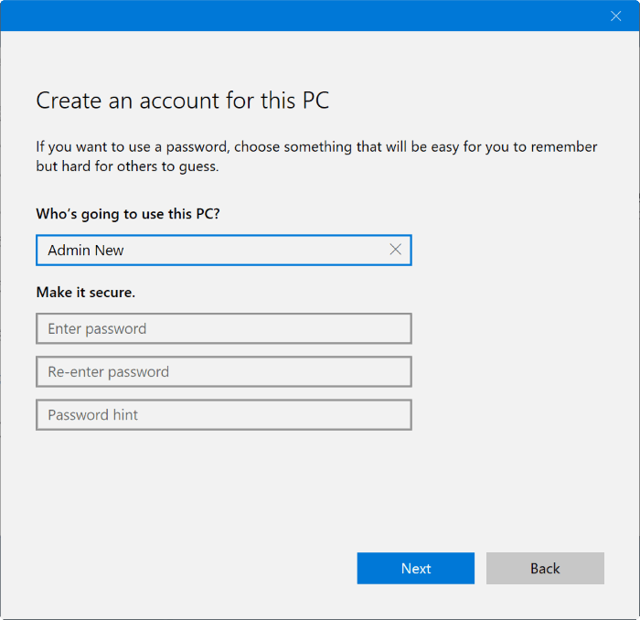 如何在 Windows 10 中新建管理员账户(2 种方法)-第5张图片-致知笔记 如何在 Windows 10 中新建管理员账户(2 种方法)-第5张图片-致知笔记