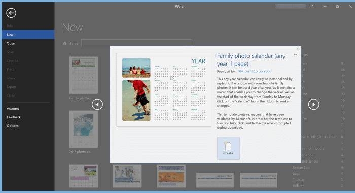 如何用 Office Word 或 Excel 制作日历-第4张图片-致知笔记 如何用 Office Word 或 Excel 制作日历-第4张图片-致知笔记