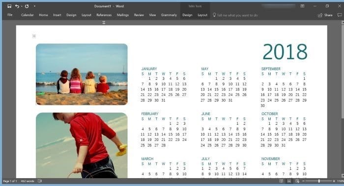 如何用 Office Word 或 Excel 制作日历-第6张图片-致知笔记 如何用 Office Word 或 Excel 制作日历-第6张图片-致知笔记