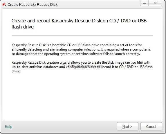 如何制作卡巴斯基救援 U 盘(Kaspersky Rescue Disk)-第5张图片-致知笔记 如何制作卡巴斯基救援 U 盘(Kaspersky Rescue Disk)-第5张图片-致知笔记