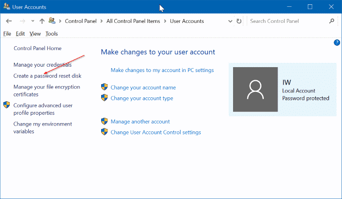 如何在 U 盘上创建 Windows 10 密码重置盘-第3张图片-致知笔记 如何在 U 盘上创建 Windows 10 密码重置盘-第3张图片-致知笔记