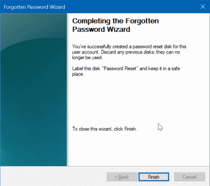 如何在 U 盘上创建 Windows 10 密码重置盘-第8张图片-致知笔记 如何在 U 盘上创建 Windows 10 密码重置盘-第8张图片-致知笔记