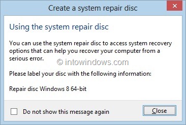 如何制作 Windows 8 系统恢复光盘(CD/DVD)-第4张图片-致知笔记 如何制作 Windows 8 系统恢复光盘(CD/DVD)-第4张图片-致知笔记