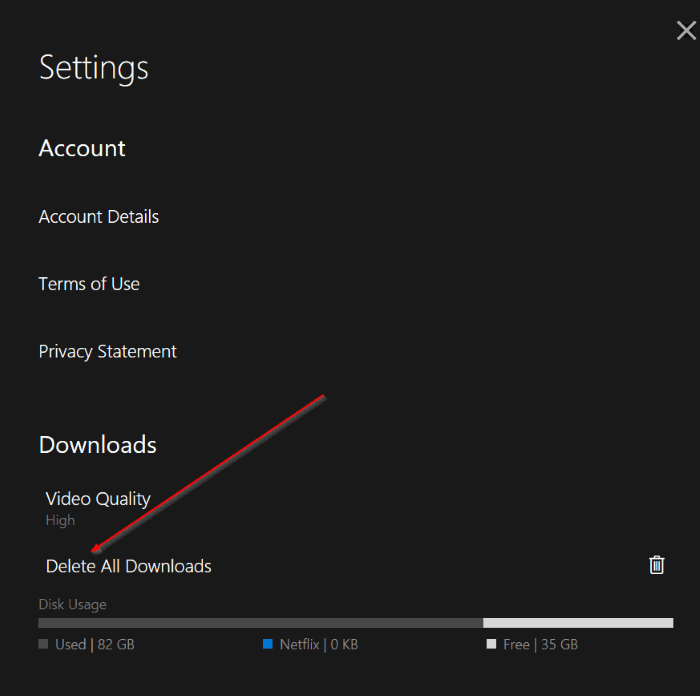 如何删除 Windows 10 上已下载的 Netflix 影视内容(3 种方法)-第3张图片-致知笔记 如何删除 Windows 10 上已下载的 Netflix 影视内容(3 种方法)-第3张图片-致知笔记
