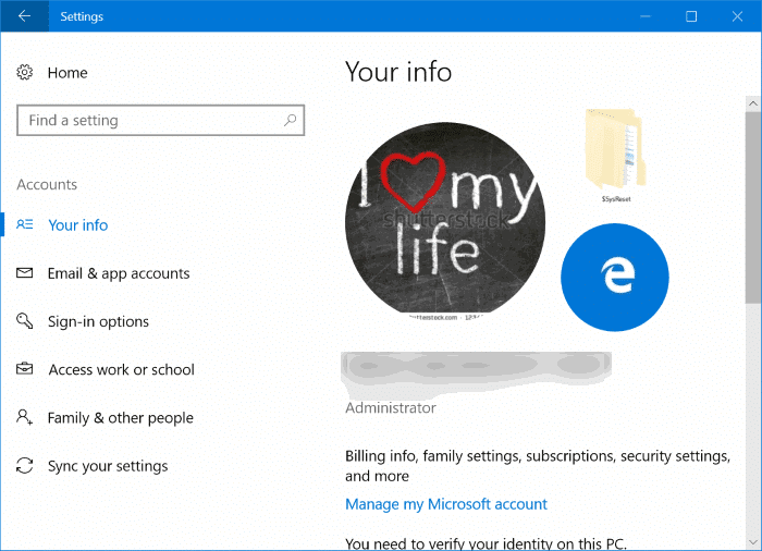 如何删除 Windows 10 中旧的用户账户头像图片-第1张图片-致知笔记 如何删除 Windows 10 中旧的用户账户头像图片-第1张图片-致知笔记