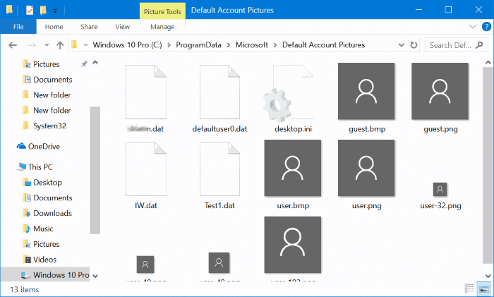 如何删除 Windows 10 中旧的用户账户头像图片-第4张图片-致知笔记 如何删除 Windows 10 中旧的用户账户头像图片-第4张图片-致知笔记