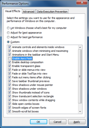 如何关闭 Windows 7 的 Alt+Tab 窗口预览缩略图-第6张图片-致知笔记 如何关闭 Windows 7 的 Alt+Tab 窗口预览缩略图-第6张图片-致知笔记