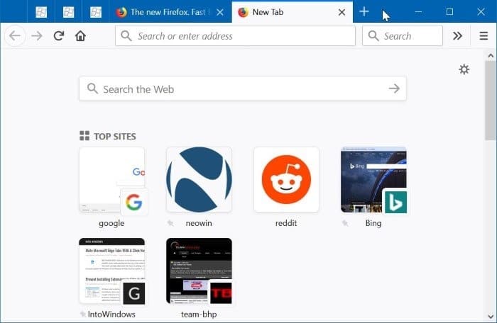 如何禁用 Firefox 57 标签页和标签栏的颜色-第1张图片-致知笔记