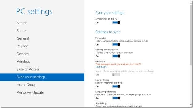如何关闭 Windows 8.1 桌面背景(壁纸)同步-第10张图片-致知笔记 如何关闭 Windows 8.1 桌面背景(壁纸)同步-第10张图片-致知笔记