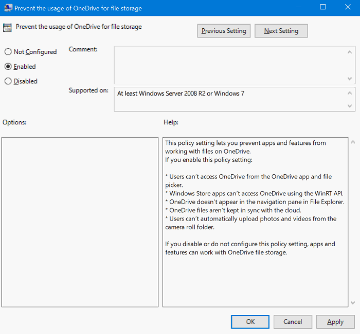 如何关闭 Windows 10 中的 Set Up OneDrive 弹窗-第3张图片-致知笔记 如何关闭 Windows 10 中的 Set Up OneDrive 弹窗-第3张图片-致知笔记