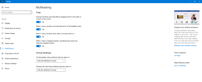 如何关闭 Windows 10 设置应用中的视频提示-第1张图片-致知笔记 如何关闭 Windows 10 设置应用中的视频提示-第1张图片-致知笔记