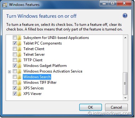 Windows 7 如何关闭 Windows Search 搜索功能-第3张图片-致知笔记