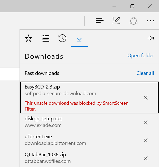 Windows 10 中如何下载被 Microsoft Edge 拦截的文件-第2张图片-致知笔记
