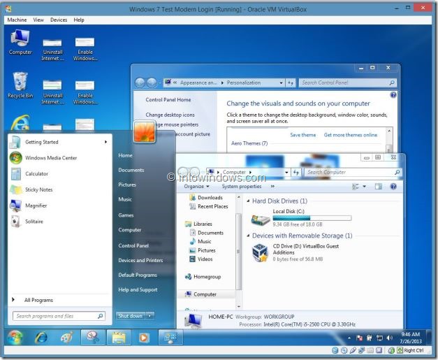 如何在 VirtualBox 虚拟机中开启 Windows 7 Aero 特效-第1张图片-致知笔记