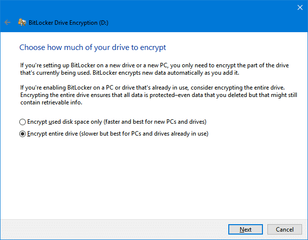 如何在 Windows 10 中使用 BitLocker 加密 SD 卡-第4张图片-致知笔记 如何在 Windows 10 中使用 BitLocker 加密 SD 卡-第4张图片-致知笔记